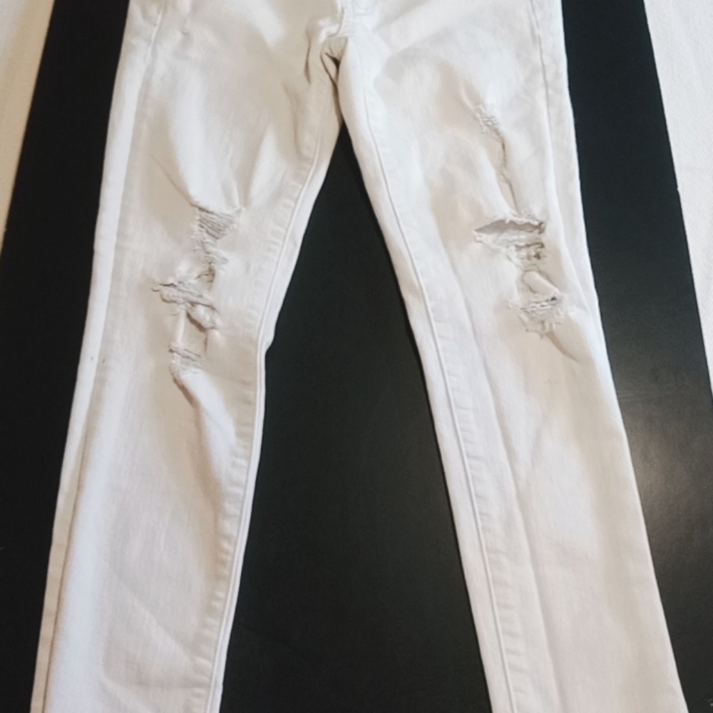 Women's American Eagle Light Wash Super Super Stretch Jeggings sz 4